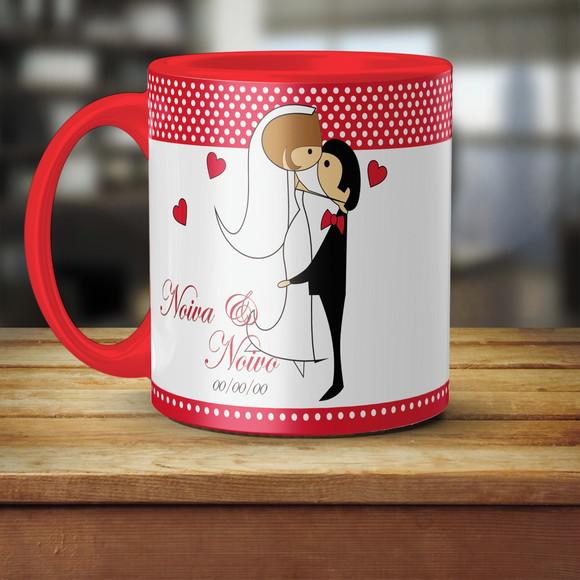 Caneca Casamento Personalizada Casamento Padrinhos