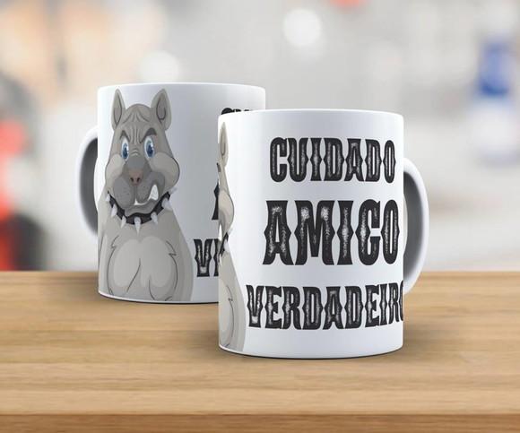 Caneca Cuidado amigo verdadeiro