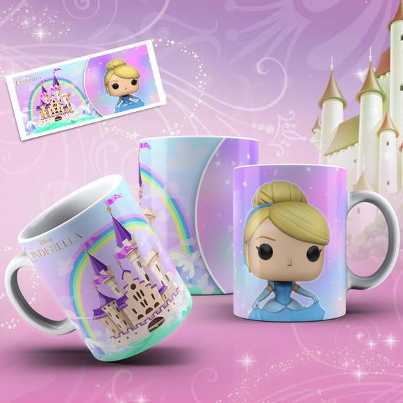 caneca criança funko presente infantil lembrancinha infantil