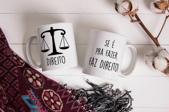 Caneca direito profissão direito
