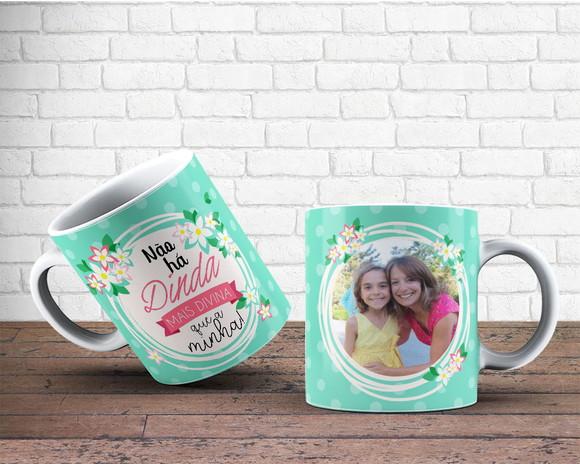 caneca dinda Presente dinda dinda divina presente dinda