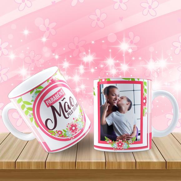 Caneca Dia da Mães Personalizada Lembrança Mãe Presente Mãe