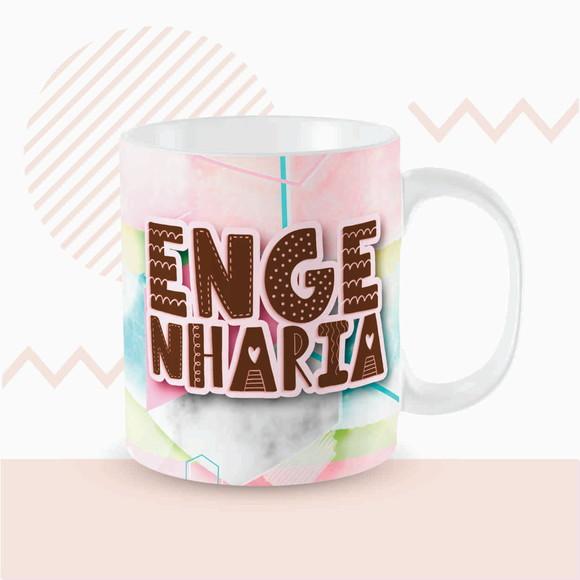 Caneca Engenharia lembrança engenheiro engenheira