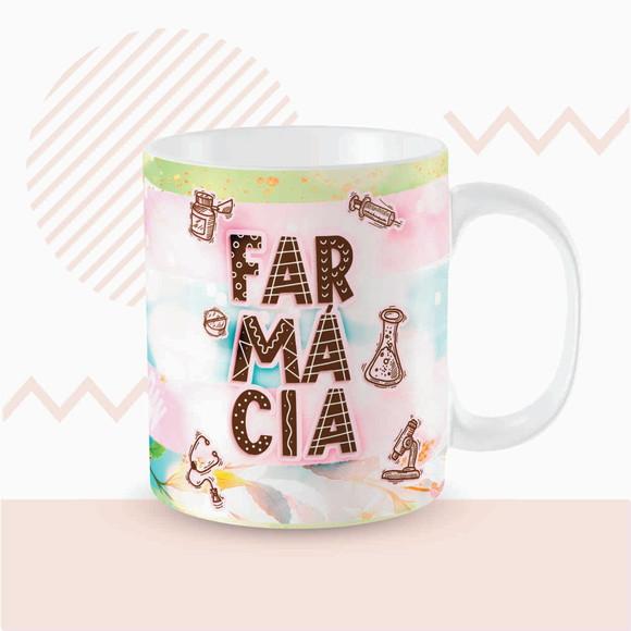Caneca farmácia lembrança farmacêutica