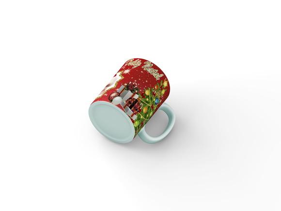 Caneca Feliz Natal Personalizada com Foto