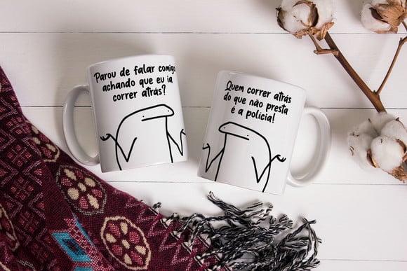 Caneca flork meme caneca divertida flork presente divertido