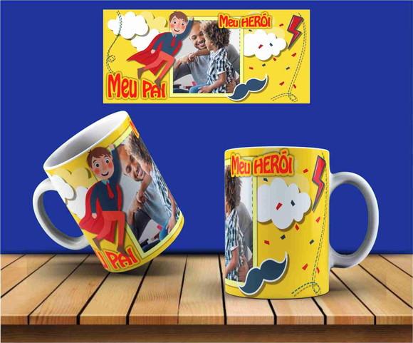 caneca foto pai dia dos pais presente lembrança dia dos pais