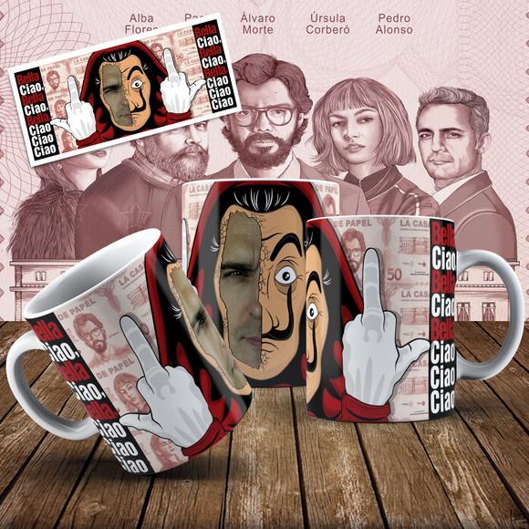 Caneca La Casa de Papel modelo 2