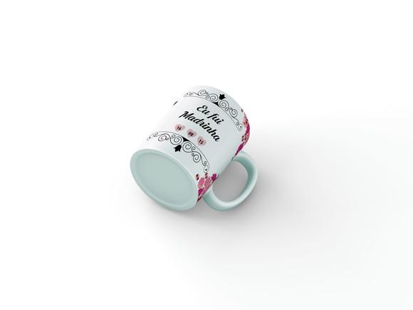 Caneca lembrança de Casamento padrinho ou madrinha passaros