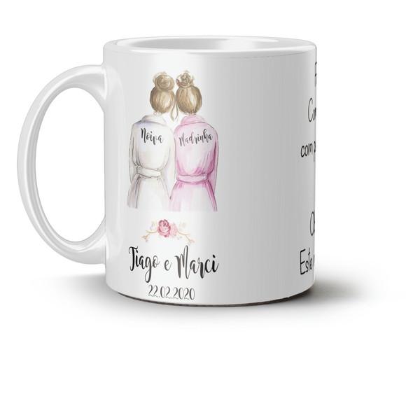 Caneca madrinha Casamento lembrança casamento personalizada