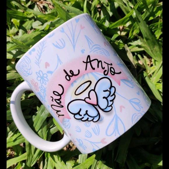 Caneca Mãe de anjo presente mãe
