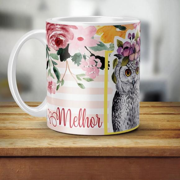 Caneca melhor professora lembrança professora personalizada