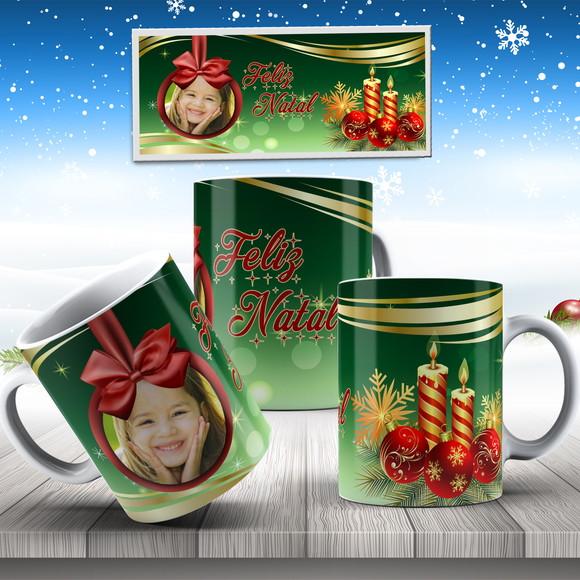 Caneca natal presente natal lembrança natal lembrancinha