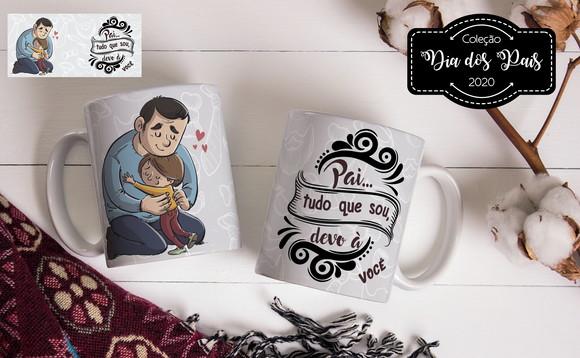 caneca pai ciclista dia dos pais presente lembrança papai