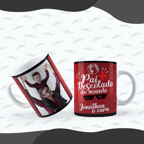 Caneca Pai Personalizada Pai Presente Dia dos Pais