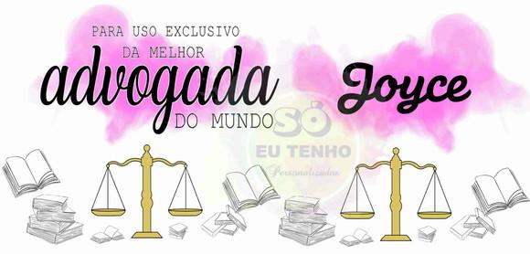 Caneca Personalizada Advogada rosa