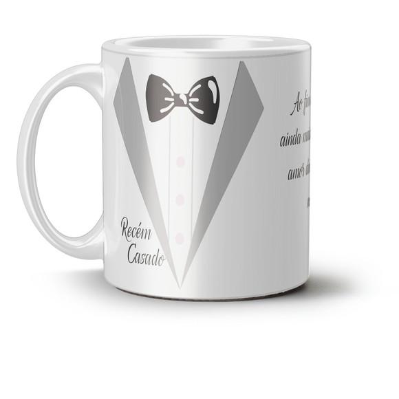 Caneca Personalizada Casamento Lembrança Kit Noivos