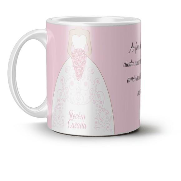 Caneca Personalizada Casamento Lembrança Kit Noivos
