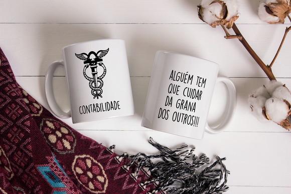 Caneca Personalizada Contabilidade