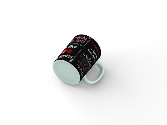Caneca Personalizada Convite de Casamento blackboard