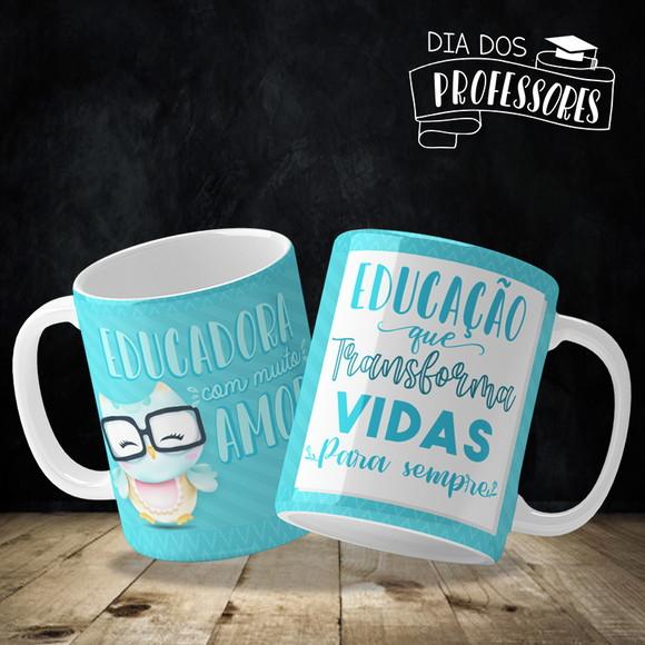 Caneca Personalizada Educadora Presente para Professora