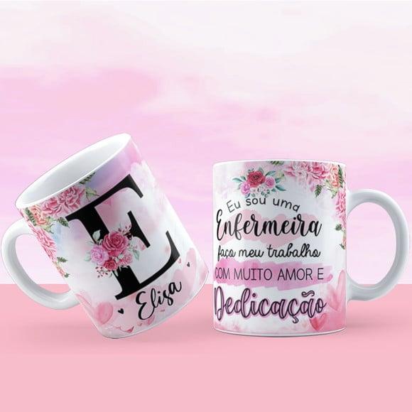Caneca Personalizada Enfermeira Personalizada Enfermeira