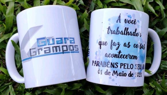 Caneca personalizada dia do trabalhador personalizada