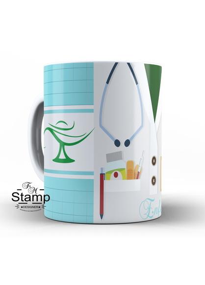 Caneca Personalizada Enfermagem Enfermeiro Enfermeira
