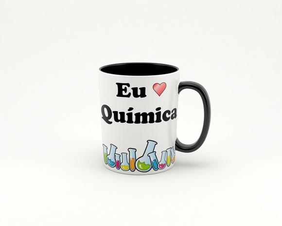 Caneca Personalizada Eu amo Química