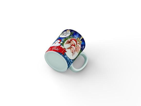Caneca Personalizada Feliz Natal com Fotos Exclusiva