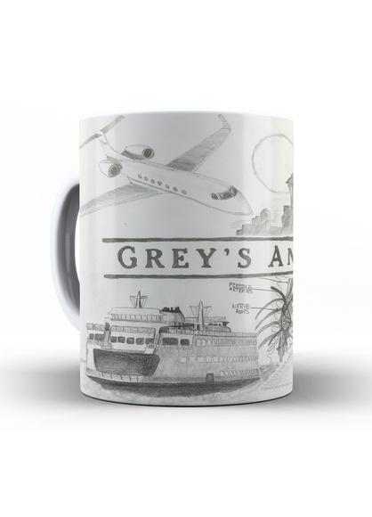 Caneca Personalizada Grey's Anatomy 002