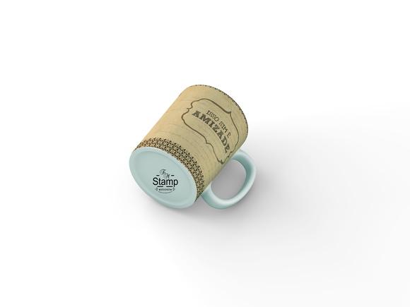 Caneca personalizada números da nossa amizade