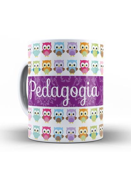 Caneca personalizada Pedagogia Pedagogo corujas