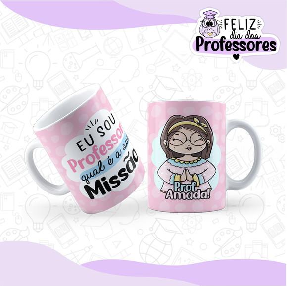 Caneca Professora Eu Sou Professora Personalizada