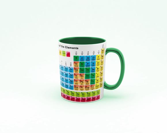 CANECA TABELA PERIÓDICA (QUÍMICA)