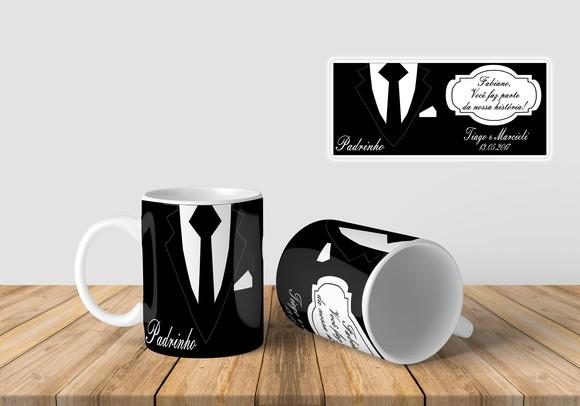 Lembrança Caneca casamento Personalizada Casamento padrinhos