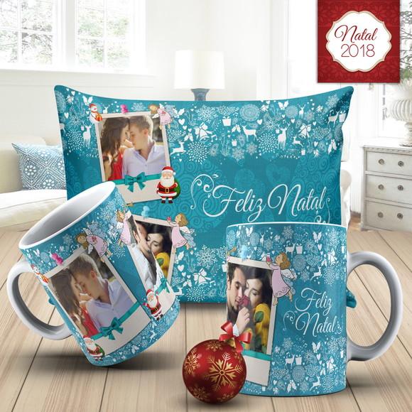 Presente feliz natal personalizado c/ foto