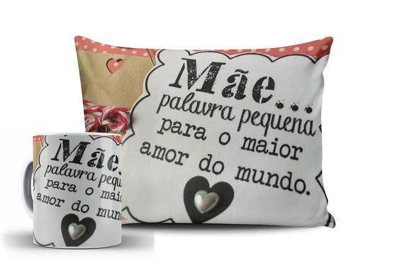 Presente Mãe personalizado Maior amor do mundo