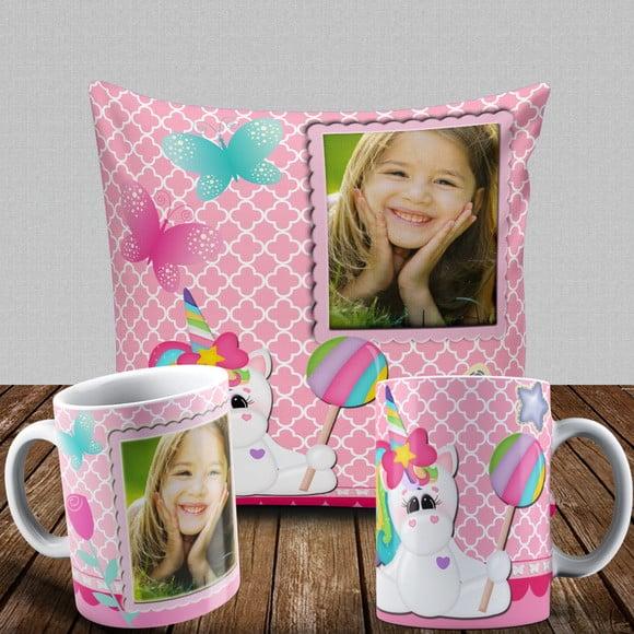 Presente menina unicórnio presente meninas kit criança