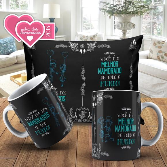 Presente namorado chalkboard melhor namorado