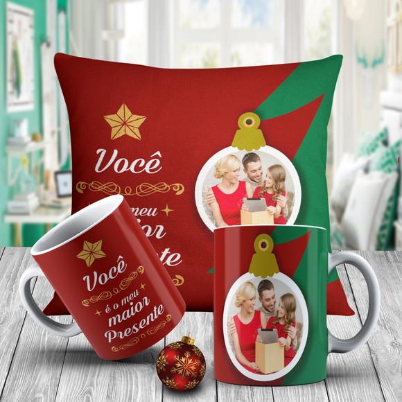 Presente Natal Personalizado com Foto 8 Kits