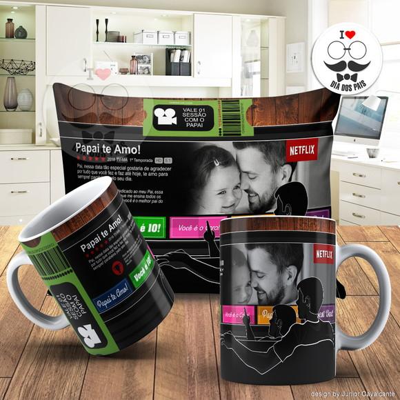 Presente pai kit personalizado foto sessão com o papai