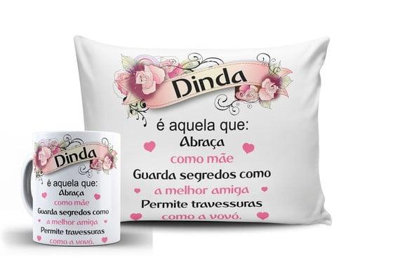 Presente para dinda dinda é aquela kit presente dinda