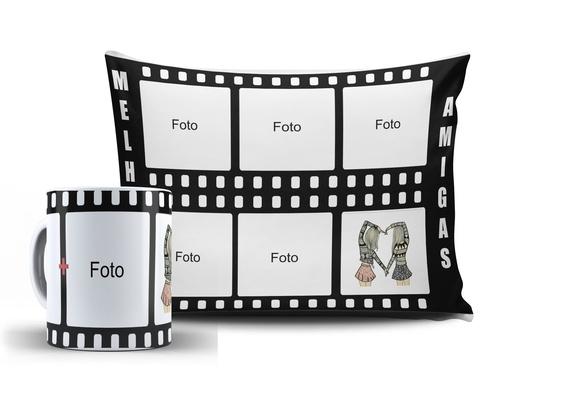 Presente Personalizado com Foto Amiga Melhores Amigas