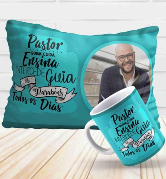 Presente Pastor Personalizado Parabéns Pastor Bíblia Cristão