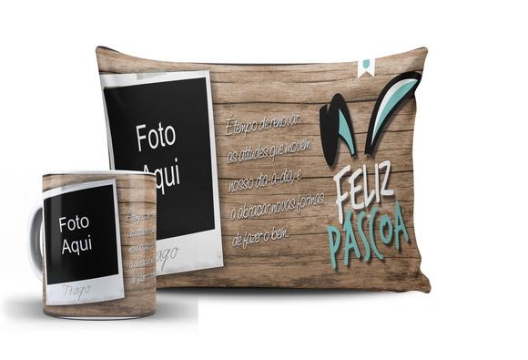 Presente páscoa personalizado com foto