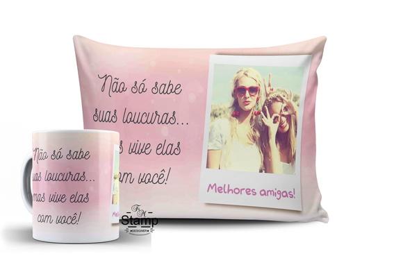 Presente personalizado com foto melhores Amigas