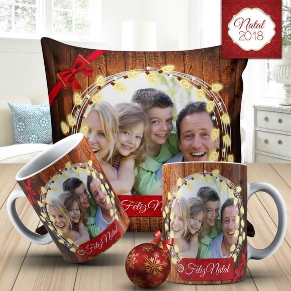 presente personalizado com foto natal