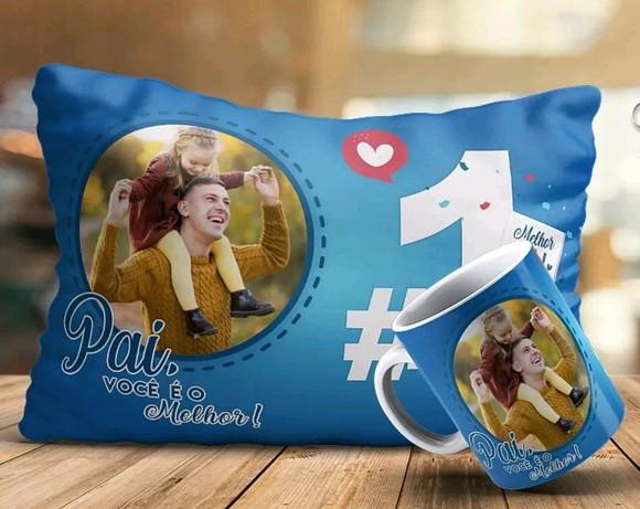 Presente personalizado papai foto pai lembrança pai