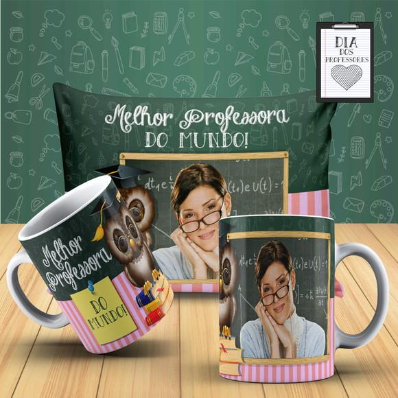 Presente Personalizado Melhor professora do mundo foto